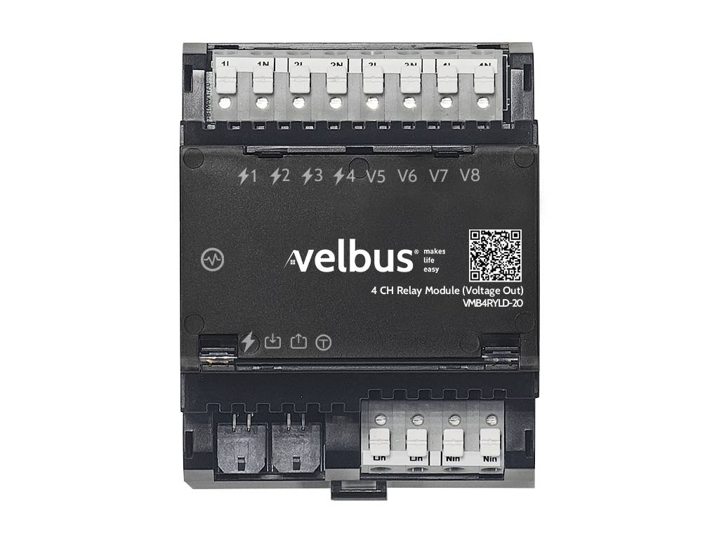 [VMB4RYLD-20] Four-channel Relay Module with Voltage Outputs