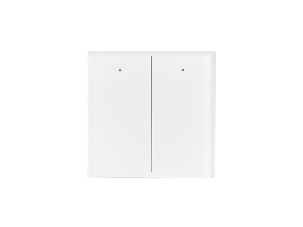 [VMBGP2-W-20] Glass Panel control module with 2 touch keys (White Edition)