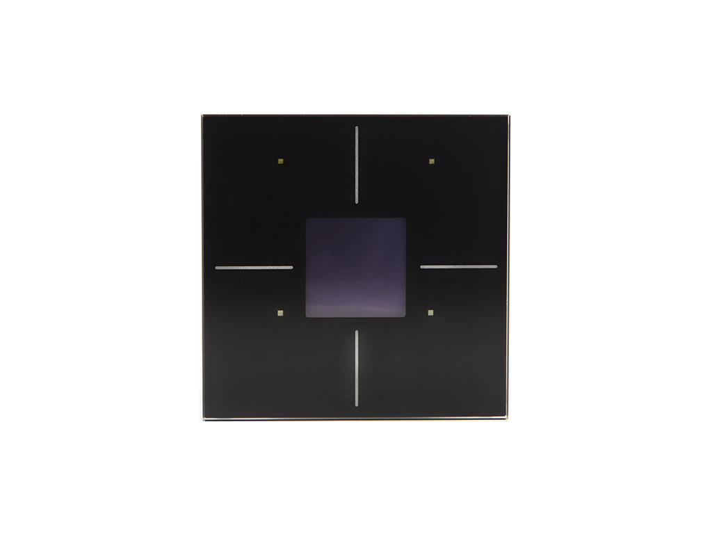 [VMBGPO-B-20] Glass Panel control module with OLED display and temperature controller (Black Edition)