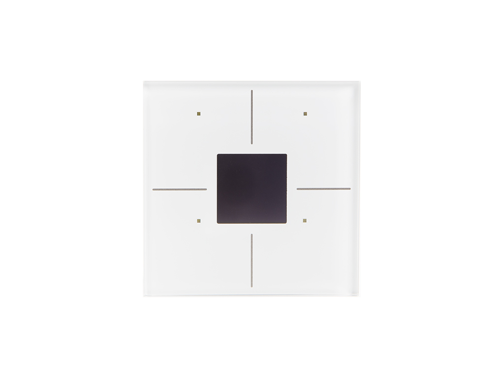 [VMBGPO-W-20] Glass Panel control module with OLED display and temperature controller (White Edition)