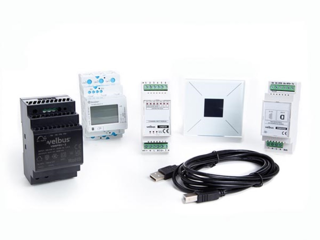 [VMBEMS1W] Velbus Energy Monitoring Set (White)